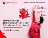 Get higher returns up to 2.30% pa with CIMB eFixed Return Income Account-i (eFRIA-i) Promotion 2022