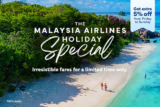 Malaysia Airlines Holiday Special 2024: Get 5% Off on Online Bookings