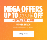 Get up to 60% off + 20% Off at JD Sports with promo code