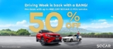 SOCAR 50% OFF Promo Code:  Driving Week is BACK!