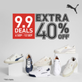 PUMA 9.9 Sale: Extra 40% Off Starts 6th September!