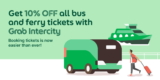 Grab 10% OFF all bus and ferry tickets on July 2022