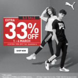 PUMA 3.3 SALE March 2024: Elevate Your Style with Extra Savings! | Exclusive Deals in Malaysia – Shop Now & Save Big !