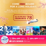 Malaysia Airlines 30% off Economy and Business Class from RM78 to Domestic Flights Promotion