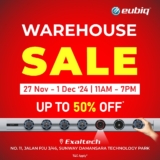 EUBIQ WAREHOUSE SALE 2024