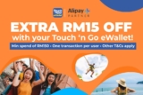 Klook x TNG eWallet RM15 Instant Rebate Promotion
